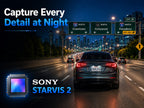 CardiVox A21 3 Channel Dash Cam 4K+2.5K+2.5K Sony STARVIS 2 GPS WiFi ADAS 256GB